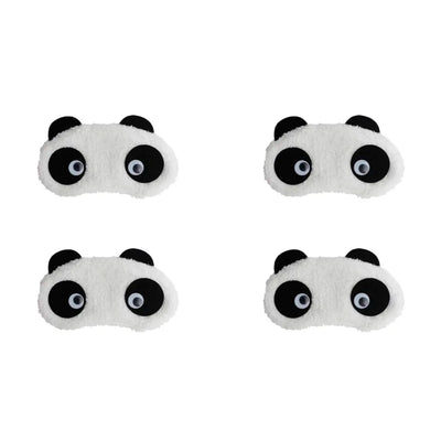 Panda cute Eye shade, Eyepad, Eye mask For sleeping, Animal Soft Eye Shade (Panda Eyes Set OF 4)