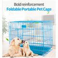 24 Inch Pet cage, Dog Cage Double Door with Removable Tray and Paw Protector Crate Carrier Play Pen pet House Fence Kennel (Regular - 24 x 20 Inch) - 2