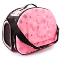 Pet Carrier, Hard Cover Portable Tote Soft Breathable Comfort Transport Shoulder Bag for Small cat Dog – 42 x 26 x 32cm (Pink) - 6
