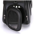 Pet Carrier, Solid Colours Hard Cover Portable Tote Soft Breathable Comfort Transport Shoulder Bag for Small cat Dog – 42 x 26 x 32cm (Black) - 4