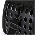 Pet Carrier, Solid Colours Hard Cover Portable Tote Soft Breathable Comfort Transport Shoulder Bag for Small cat Dog – 42 x 26 x 32cm (Black) - 5