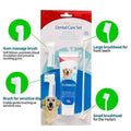 Orange Dog Tooth Brushing Kit Teeth Cleaning Kit Plaque and Tartar Control Toothpaste with 3 Toothbrush for Dogs Eliminates Bad Breath, Dog Toothpaste Orange Flavour. - 2
