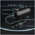 Pet Hair Dryer, 5.2HP/ 3800W High Velocity Pet Blow Dryer with Heater for Grooming, Speed Temperature Adjustable Dog Blower Grooming Dryer with 3 Nozzles For Dogs And Cats. - 2