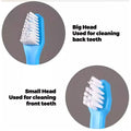 Dog Toothbrush Set of 3 – Dual Headed Dental Hygiene Brushes for Small to Large Dogs, Cats - 4