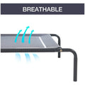 Elevated Dog Bed, Portable Raised Pet Cot, Sturdy & Breathable Mat, Durable Mesh Fabric, No-Slip Feet, Indoor or Outdoor Use. (Medium (36 x 24 Inch)) - 4