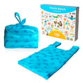 100 Pcs Large Pet Plastic Portable Printed Dog Poo Bag Cat Trash Garbage Pet Collection Wear Resistant and Leak Proof Waste Bag Dog Waste Pick Up - 7