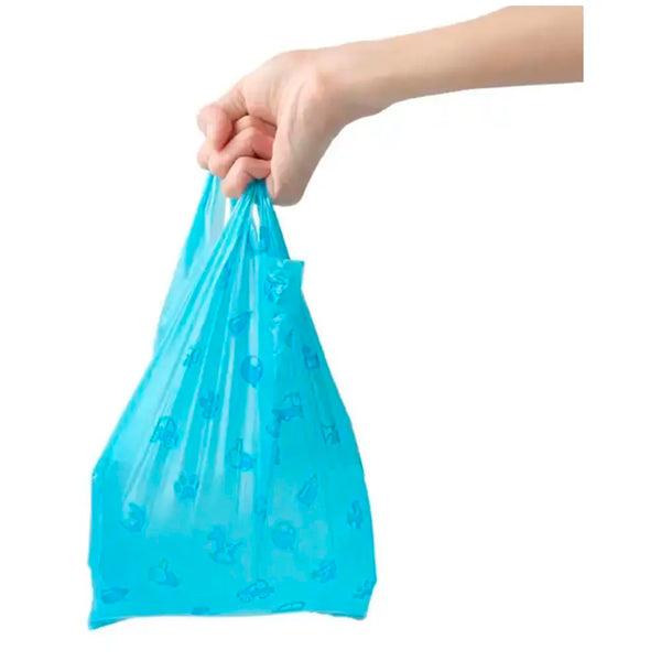 100 Pcs Large Pet Plastic Portable Printed Dog Poo Bag Cat Trash Garbage Pet Collection Wear Resistant and Leak Proof Waste Bag Dog Waste Pick Up - 8