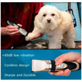 Professional Automatic Rechargeable Unisex Pet Hair Trimmer For Dogs And Cats (Trimmer), Battery Powered, Multicolor - 4