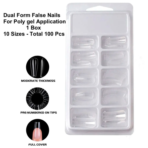Acrylic Gel Poly Nail Gel Nail Gel Extension Set 2 Pc (30 ml Each) - 4