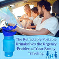750ML Portable Urine Bottle Male and Female Compatible Travel Camping Mini Toilet Sealed Childrenfor Hiking for Driving Outdoor, Senior Old People Friendly - 5