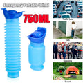 750ML Portable Urine Bottle Male and Female Compatible Travel Camping Mini Toilet Sealed Childrenfor Hiking for Driving Outdoor, Senior Old People Friendly - 7