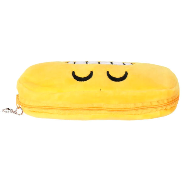 Children, Kids Favorite Soft Toys Emoji Pencil Box Pouch (Teeth) - 5