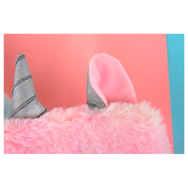 unicorn rainbow pencil pouch soft toys for children, kids favorite pencil box- Multi color - 7