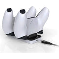 LED Charger Dock Station Dual USB Fast Charging Stand for PS5 Controller Type C Only. - 9
