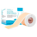 Bioline Silicon Scar Sheet 4 x 150 Cm for Healing Scars Transparent tear silicone tape roll for hypertrophic scars and keloids caused by surgery, medical silicone for scar removal