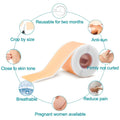 Bioline Silicon Scar Sheet 4 x 150 Cm for Healing Scars Transparent tear silicone tape roll for hypertrophic scars and keloids caused by surgery, medical silicone for scar removal - 7