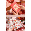 346pcs Journal Supplies Kit Vintage Scrapbook Stickers Art journaling kit. Journal Schedulers DIY Paper Stickers for Decoration Notebook Collage Album Aesthetic Tape (Rose) - 9