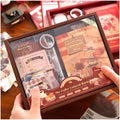 346pcs Journal Supplies Kit Vintage Scrapbook Stickers Art journaling kit. Journal Schedulers DIY Paper Stickers for Decoration Notebook Collage Album Aesthetic Tape (Coffee) - 3