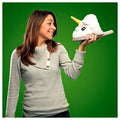 Unicorn plush slippers white for home and bathroom - 3