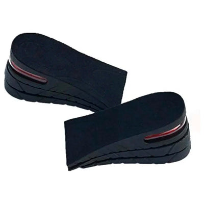 Height Increase Insole 3-Layer Air up Shoe Lifts Elevator Shoes Insole -6 cm(2.4inches) Heels Lift Inserts for Men and Women