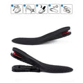 Height Increase Insole 3-Layer Air up Shoe Lifts Elevator Shoes Insole -7 cm(2.75 inches) Heels Lift Inserts for Men and Women - 8