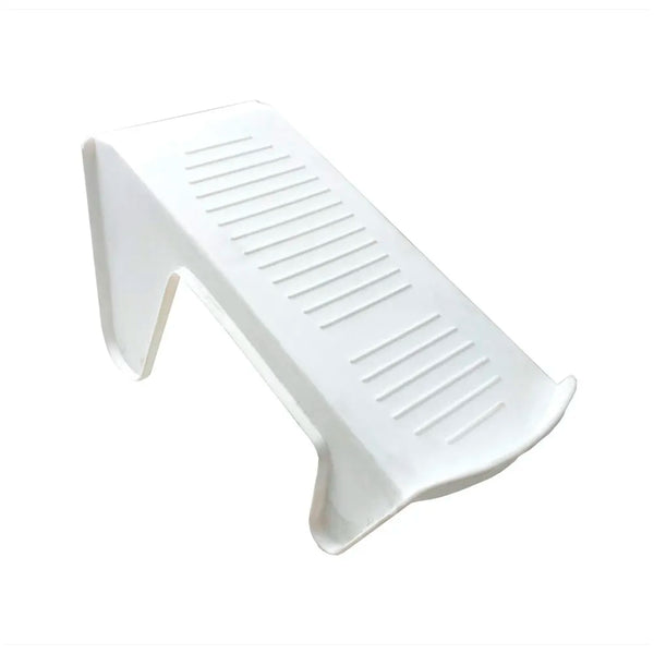 Shoe Slots Organizer, Shoe Storage Rack Space Saver Rack Holder. (White, 4) - 2