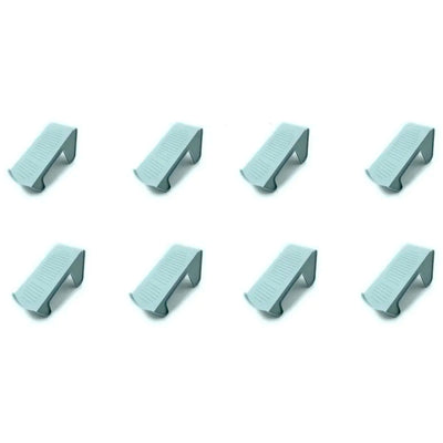 Shoe Slots Organizer, Shoe Storage Rack Space Saver Rack Holder. (Grey, 8)