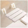 Shower Seat Wall Mounted Bathroom Foldable Stool Non-Slip Folding Shower Seat Stool Bench Wall Bath Seat.