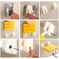 Shower Seat Wall Mounted Bathroom Foldable Stool Non-Slip Folding Shower Seat Stool Bench Wall Bath Seat. - 8