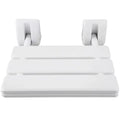 Shower Seat Wall Mounted Bathroom Foldable Stool Non-Slip Folding Shower Seat Stool Bench Wall Bath Seat. - 9