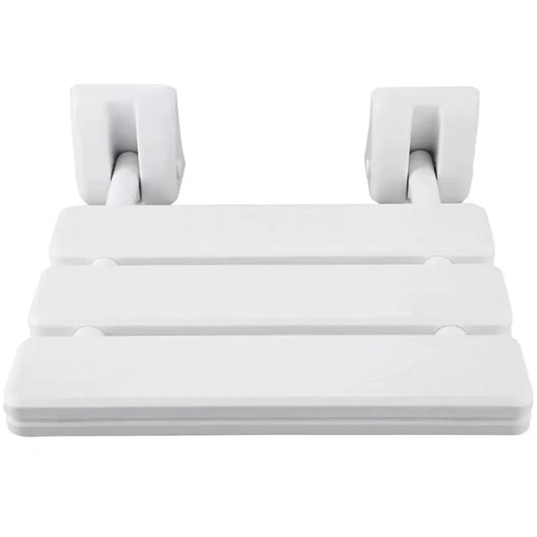 Shower Seat Wall Mounted Bathroom Foldable Stool Non-Slip Folding Shower Seat Stool Bench Wall Bath Seat. - 9