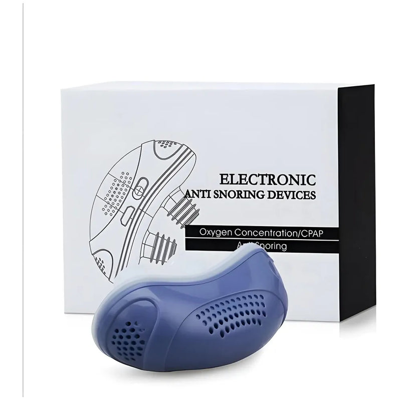 Bioline Upgraded Electric Noise Anti Snoring Device Sleep Stop Snore Aid Stopper, Stop Snoring Aids Devices Solution Small Travel