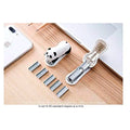 Cute Panda Cartoon Animal Mini Desktop Stapler, Home Stapler with 1000 Staples - 4