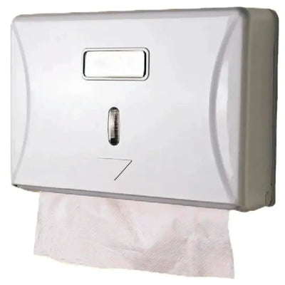 Wall-Mounted Tissue Paper Dispenser, High-Impact ABS Napkin & Paper Towel Holder with Locking Key, Window Refill Design for Bathroom, Kitchen, Home & Office (26 x 21 x 10 cm)