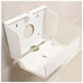 Wall-Mounted Tissue Paper Dispenser, High-Impact ABS Napkin & Paper Towel Holder with Locking Key, Window Refill Design for Bathroom, Kitchen, Home & Office (26 x 21 x 10 cm) - 9