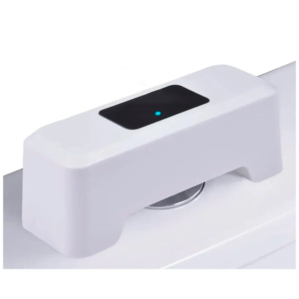 Automatic Toilet Flusher Touchless Toilet Flush Kit Toilet Flusher Replacement Kit for Most Homes and Public Toilets with Infrared Sensor, Rechargeable USB Charging and IPX6 Waterproof