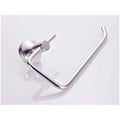 Aluminum Towel Ring Square Rust-Free, Heavy Duty, Modern Concealed Screw System (Screws Included) - 4
