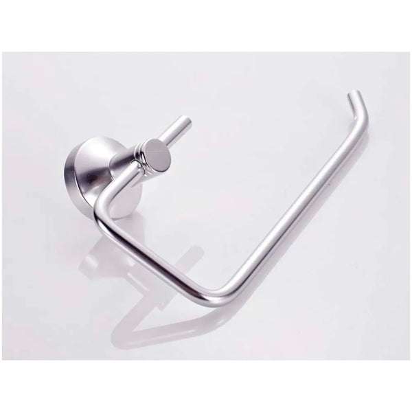 Aluminum Towel Ring Square Rust-Free, Heavy Duty, Modern Concealed Screw System (Screws Included) - 4