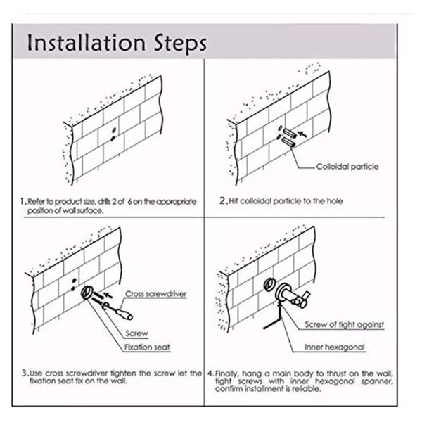 Aluminium Towel Ring Rust-Free, Heavy Duty, Modern Concealed Screw System (Screws Included) - 6