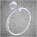 Aluminium Towel Ring Rust-Free, Heavy Duty, Modern Concealed Screw System (Screws Included) - 7