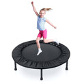 36 Inch Trampoline with Safety Pad, Indoor Fitness Trampoline for Adults and Kids. (Black, 36 Inch) - 3