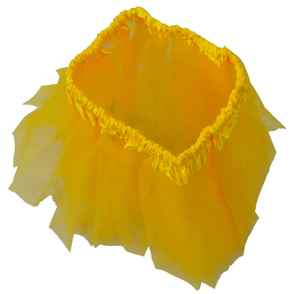 Tutu Skirt – Yellow Princess Girl's Pettiskirt Dress-Up Tutu Tulle Skirt / Mini Skirt For Ballet Dance Photography Prop Costume Outfit Party Dance wear ~ 30 cm Length ~ 46 - 86 cm Waist (18-34 inches ) - 2