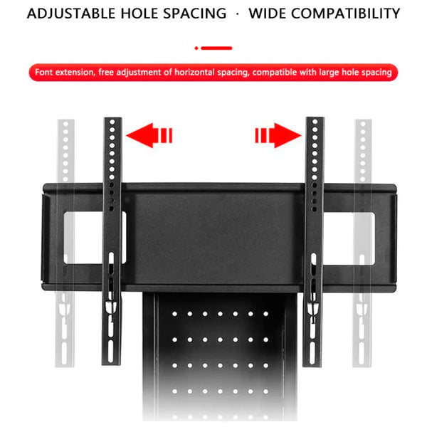 Heavy Duty Low Height Swivel Movable Tv Floor Stand Tv Trolley with Wheels for 32 Inch to 65 Inch LED for Events and Stage - 9