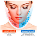 V Face Shaper LED Photon Therapy Micro Current Vibration V Face Slimming Massager V-Line Up Face Lifting Belt Chin Lifting Device, Skin Groomer EMS - 5