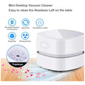 Desk Vacuum Cleaner, Mini Table dust Sweeper Energy Saving, High Endurance up to 90 mins, Cordless 360º Rotatable Design for Keyboard/Home/School/Office - 7