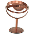 Pocket Size Vanity Mirror with 5X Magnification and Standard Tabletop Shaving Makeup ~ 2 in 1~15 cm (Bronze) - 4