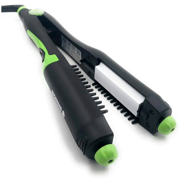4 IN 1 Electric Rotating Hair Curling/Straightening Brush/Hair Roller/Hair Crimper, Hair Styler With 100% Aluminum Sheet - 2