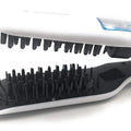 Professional Hair Salon Styling Hair Straightener Brush Heated Hair Brush Straightener Steam Vapor With LCD Screen - 3
