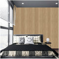 Veneer Wooden Textured Wallpaper (0.53 * 10 M, 57 Square Feet) 1 Full Roll, Maple Tree Wood Design - 6