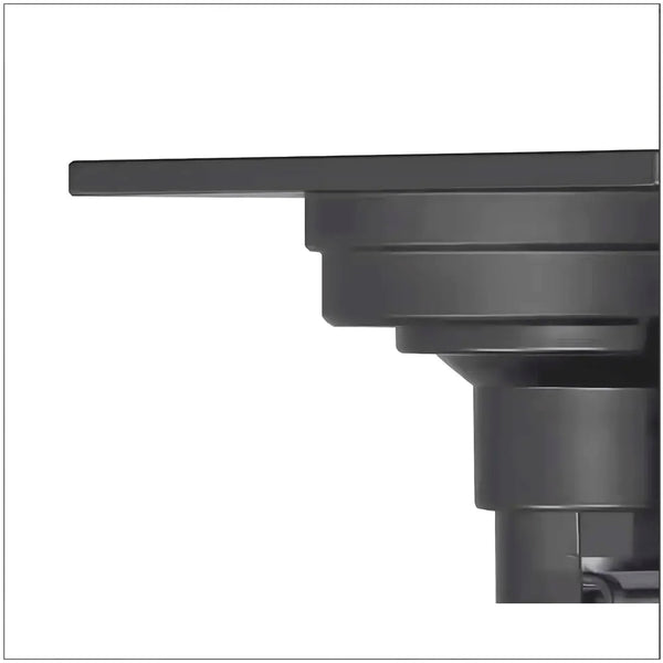 Grey 4 x 4 Inch Washing Machine and Dish Washer Floor Drain - Grey Finish - Floor Trap for Bathroom, Kitchen - Anti Clogging & Anti Pests.- 10 cm x 10 cm - 8